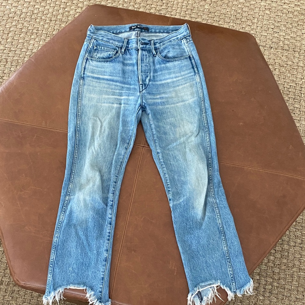 3x1 Women's Blue Ankle Jeans